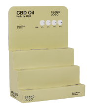 APEX 3 Layers Cbd Oil Countertop Display Case