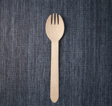 Disposable Aspen Wood Spork