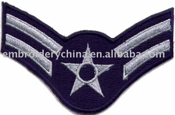 Embroidered Rank for Uniform