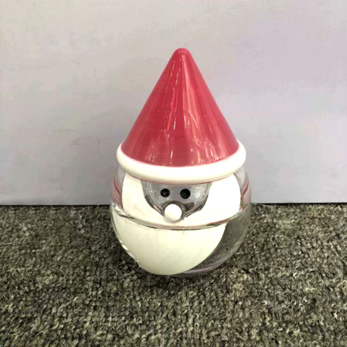 Recipiente De Navidad De Tarro De Vidrio De Papá Noel