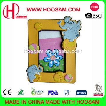 Cute fashion rubber photo frame