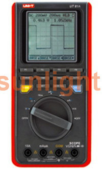 Digital Scope Multimeter, 20MHz Bandwidth, USB UT81A