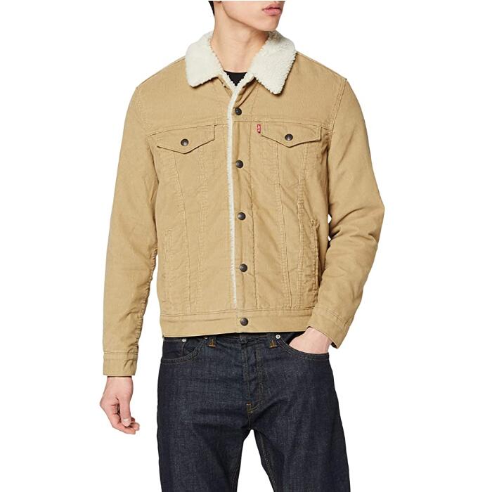 Sherpa Lined Corduroy Trucker Jacket Wholesale Custom