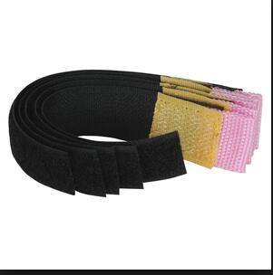 Velcro double sided hook loop cable tie