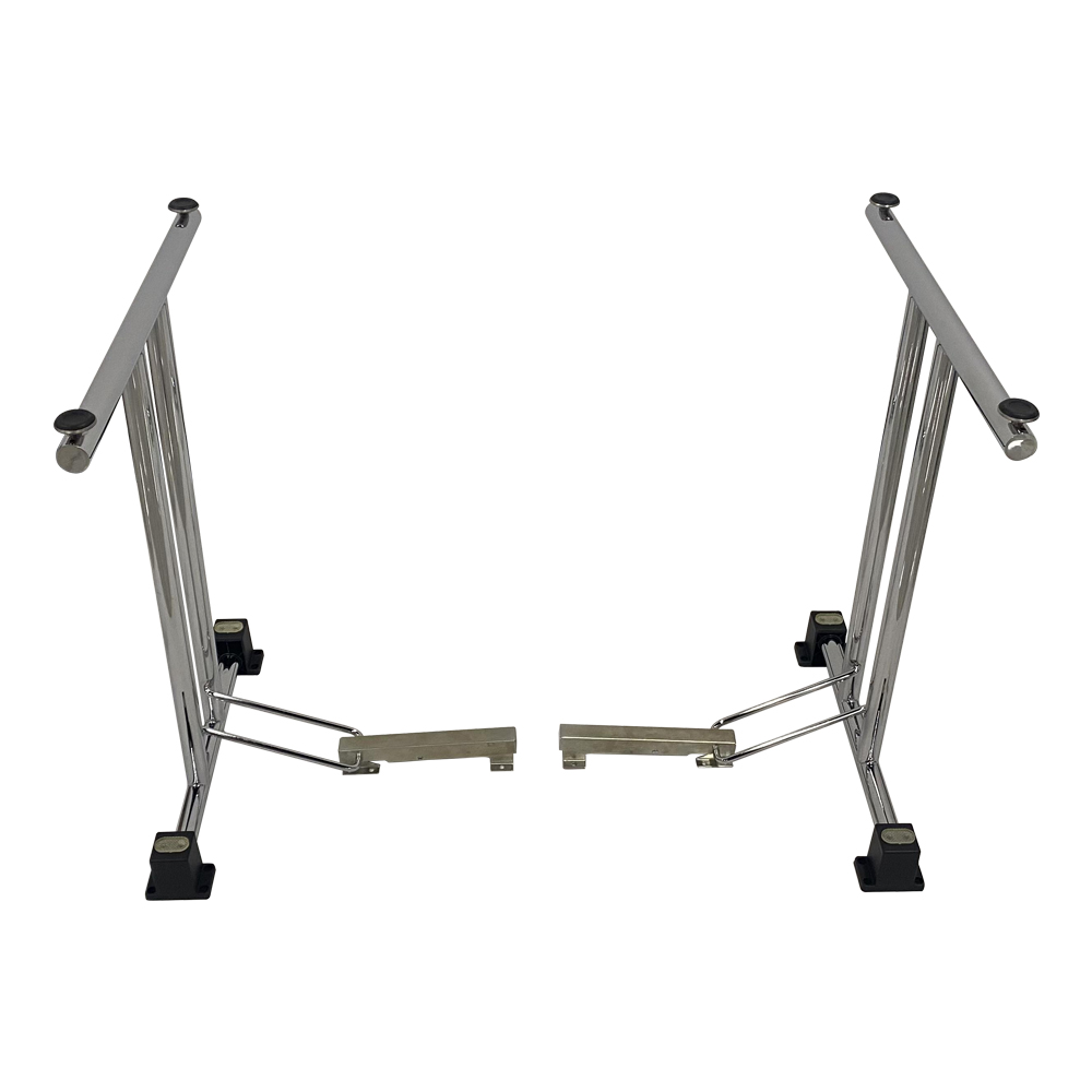 good quality W570xH730mm Big Chrome folding table leg