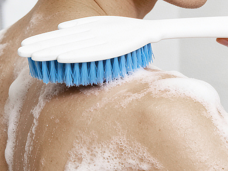Escova de limpeza com cabo longo Long handle scrub brush