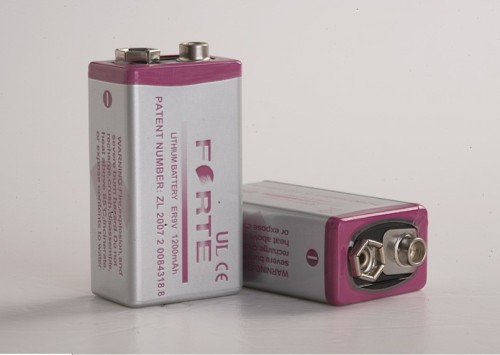 9V Lithium Battery for Smoke Detectors