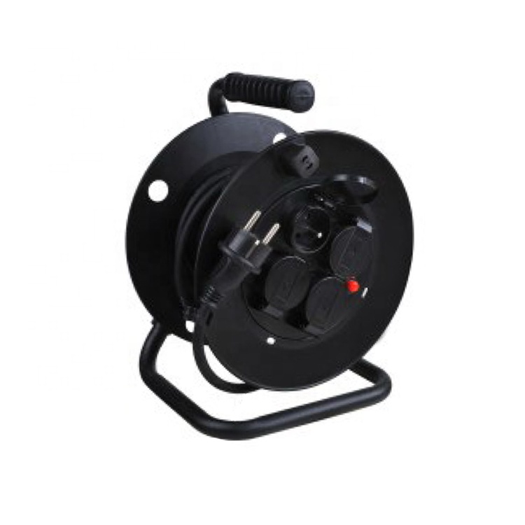 French type extension cord reel waterproof customizable