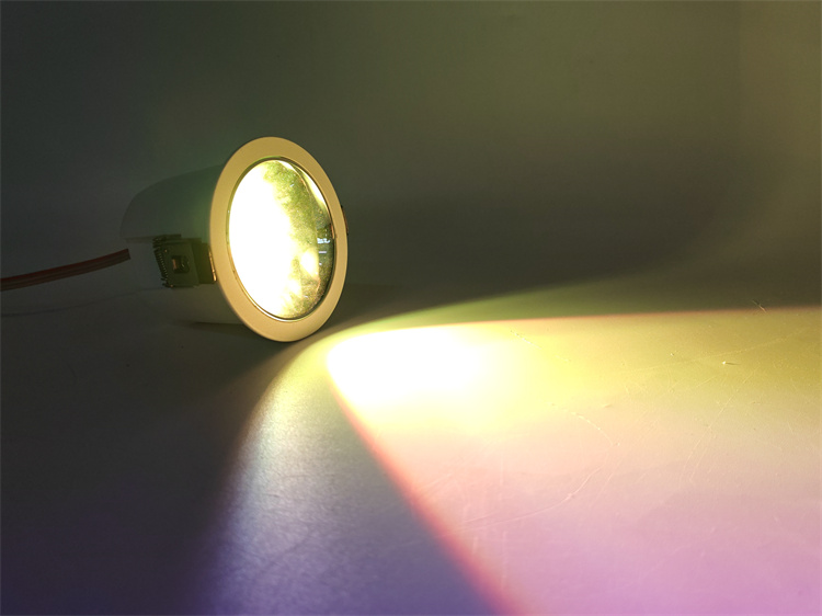 Christmas hot selling remote control RGBW indoor Surface Mounted downlight