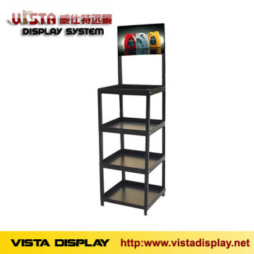 Lubricating Oil Metal Display Rack,dispay shelf