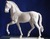 white horse statue