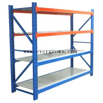 GI steel deck steel shelving rack