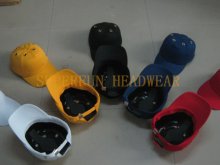 100% cotton fabric bump helmet caps