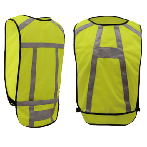 100% polyester mesh safety vest for running