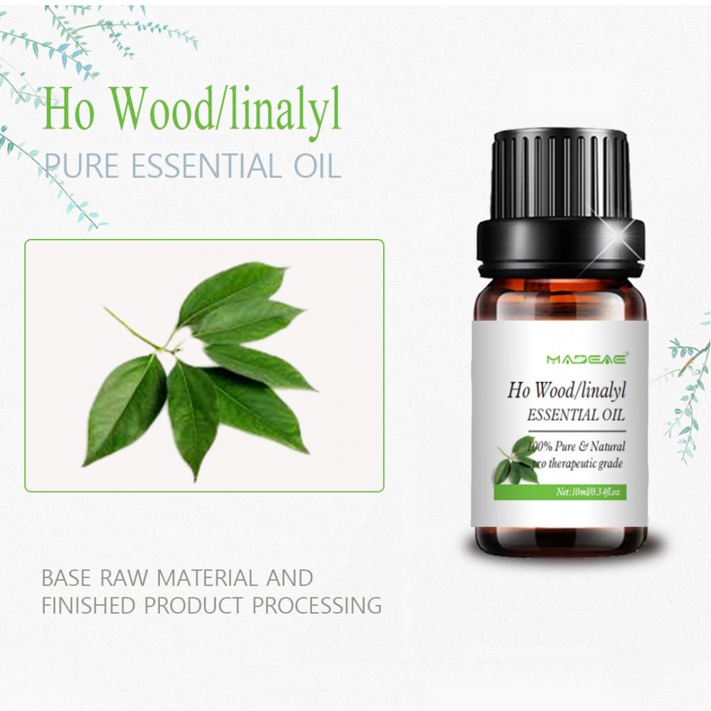 HO WOOD Essential Huile Massage linalyle soluble dans l&#39;eau