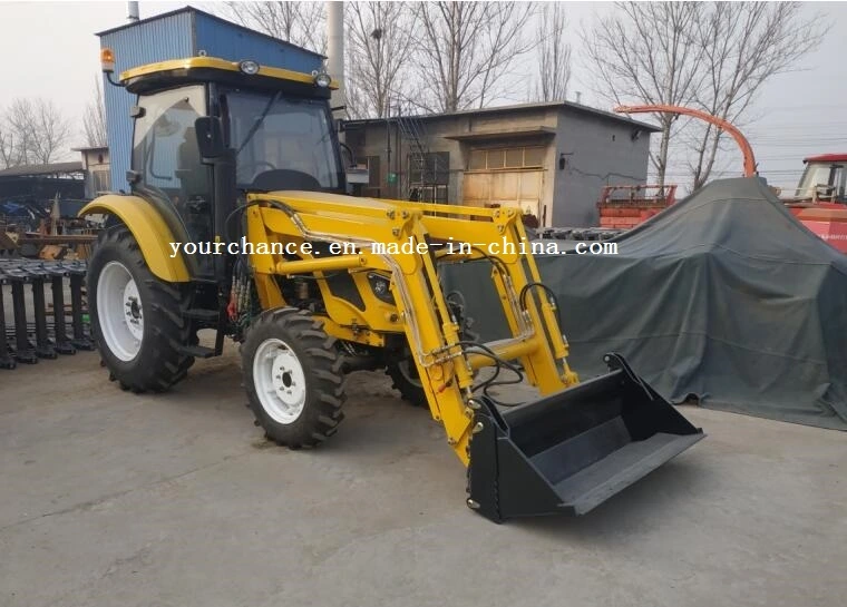 Tz06D Multifunctional 4in1 Bucket Front End Loader for 45-65HP Agricultural Wheel Farm Tractor