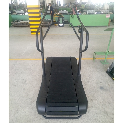 Commercial Manual Mechanical Curved Treadmill Fitness