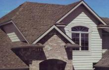 Fiberglass Waterproof Laminated Asphalt Shingles Sloping Ro