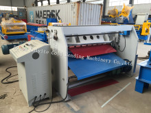 Automatic Steel Panel Flatting And Cutting Machine