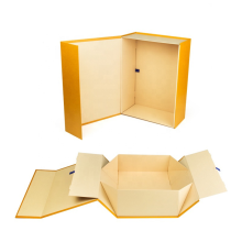 Hot Sale Full Color Magnet Folding Hamper Boxes