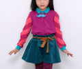 Κοριτσίστικα vintage στυλ Κορέα μακρύ μανίκι πουκάμισο