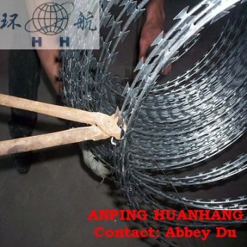 Razor Wire With Clips