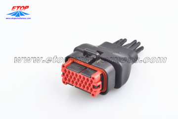 Molded tyco ECU connector cable