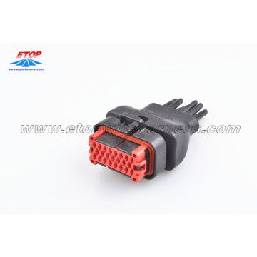 Molded tyco ECU connector cable