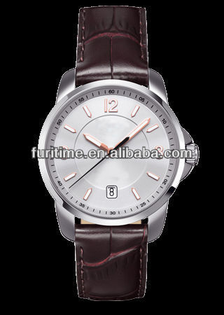 High quality quartz watches brand,roles watches with genuine leather watch