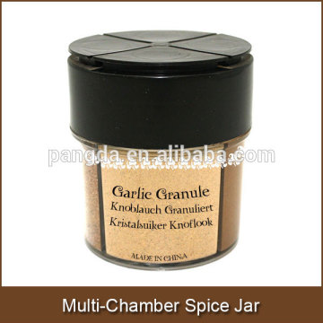 Multi-Chamber Spice Jar | 4 in 1 Spice Jar