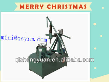 Ring cutter/rubber machine