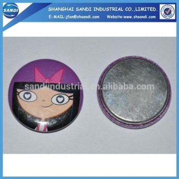 colorful cartoon button badge for kids