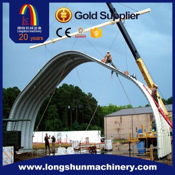 popular easy use k arch roof roll forming machine