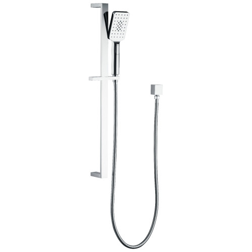 Square Shower Kit With Bar Riser Rail