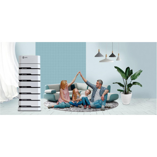 Pek Bateri Litium Voltan Tinggi Stackable Home Battery