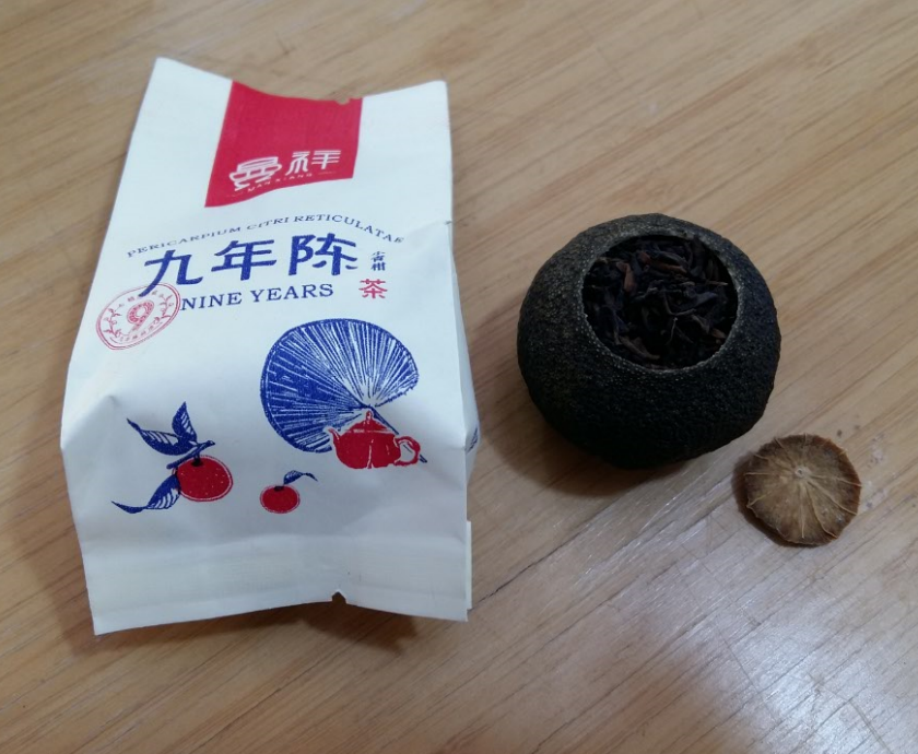 Puer orange taste tea