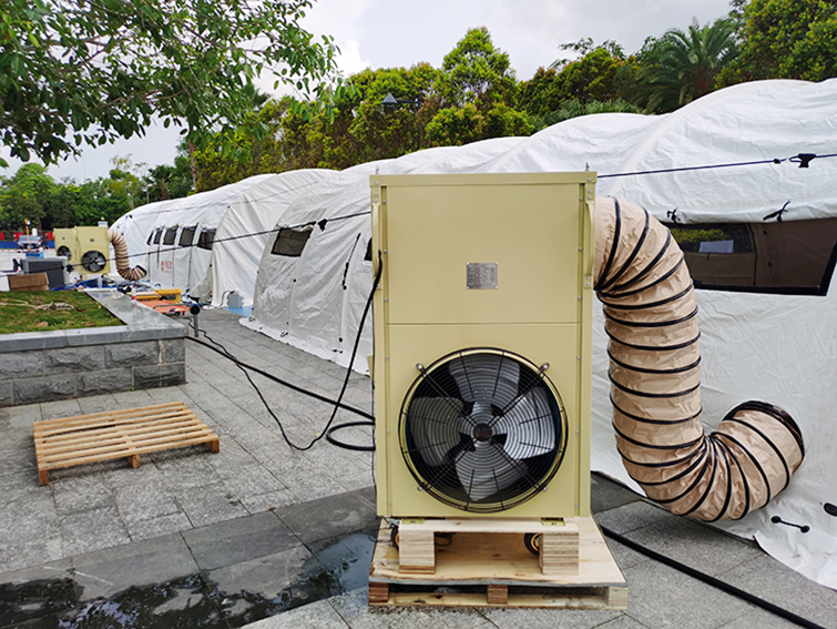 Fácil instalación rápida de aire acondicionado portátil para carpa