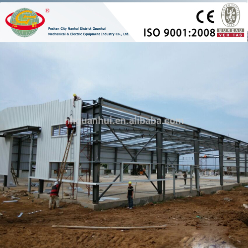 Industrial metal building steel structure warehouse