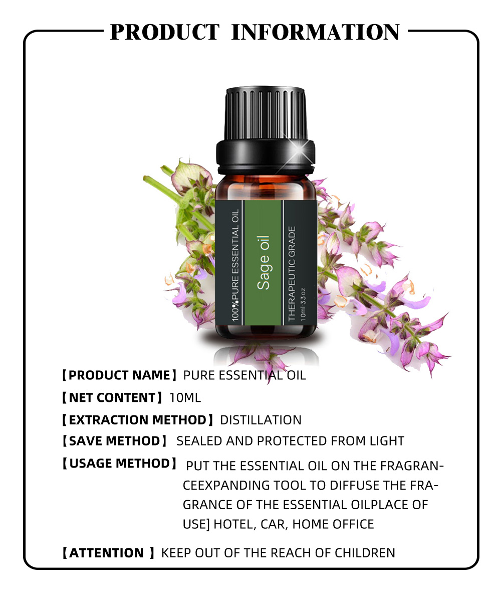 Therapeutic Grade and Certification Clary Sage Oil