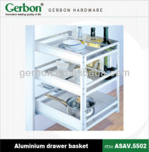 Aluminum Kitchen Drawer Basket