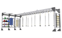 Professional Multifunctional Training Frame Storage Rack