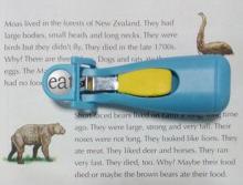 5X magnifier Blue Baby Nail Clippers With Light , baby nail