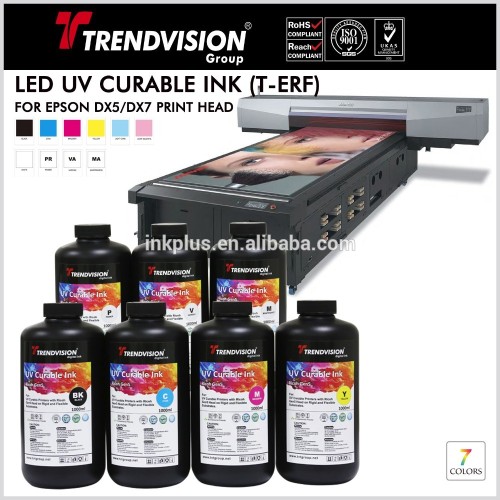 Trendvision Flexible LED UV Curable ink For Ep DX5/EX7 printer