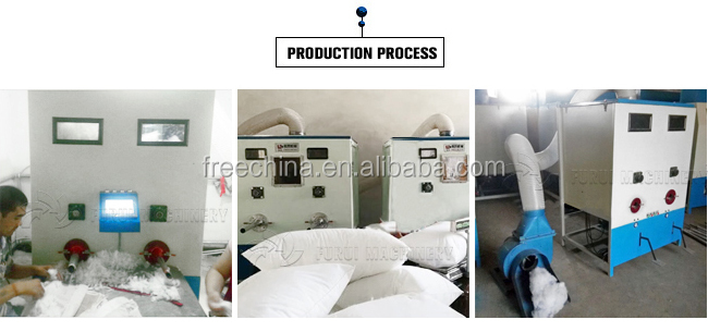 factory price goose down duck down filling machine for pillow/sofa pillow filler/cotton filling machine