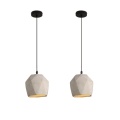 LEDER Concrete Hanging Light Fixtures