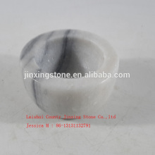 marble bowl /natural stone bowl /white marble fruit bowl