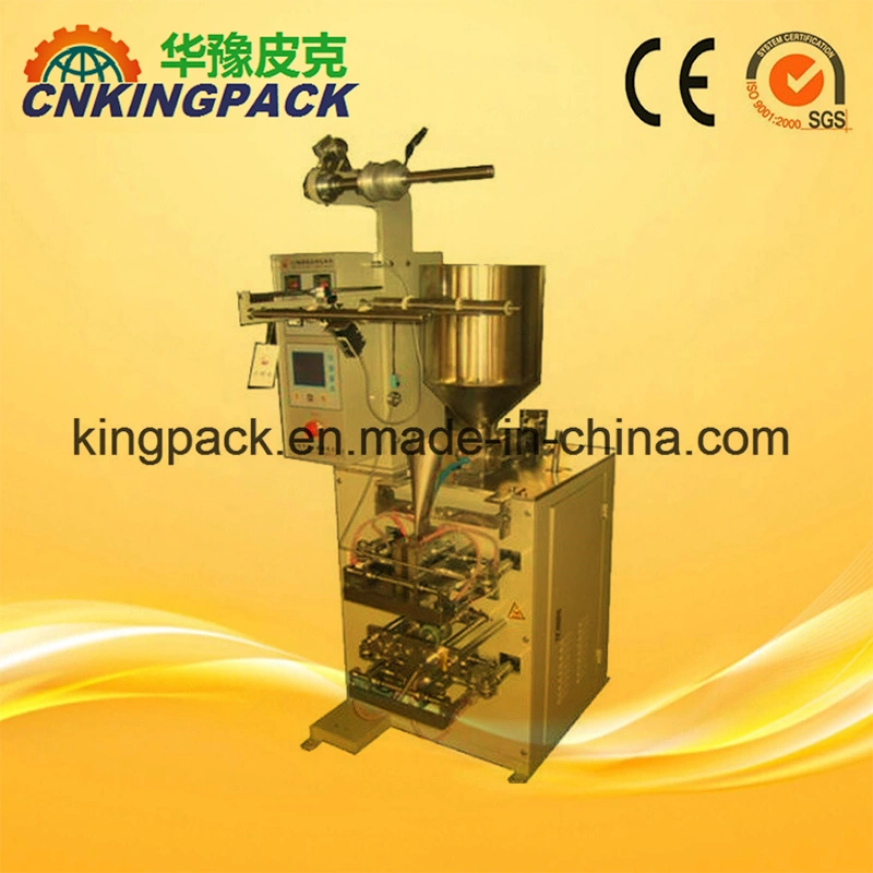 King Pack Automatic Daily Chemicals Water Beverage Liquid Cream Tomato Paste Sachet Food Packing Machine