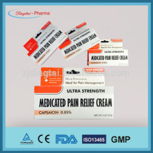 Free Sample pain cream japanese muscle pain relief cream since 1970 GMPmanufacture