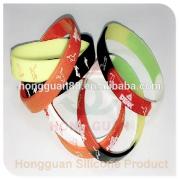 New arrival creative design spray-paint silicone wristband