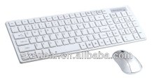 White Wireless Keyboard And Mouse Combo ,computer accessories